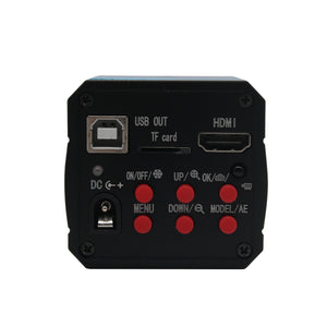 2307su 14MP Industrial Microscope Camera HDMI USB Output Digital Eyepiece w/ 0.5X C-mount Lens