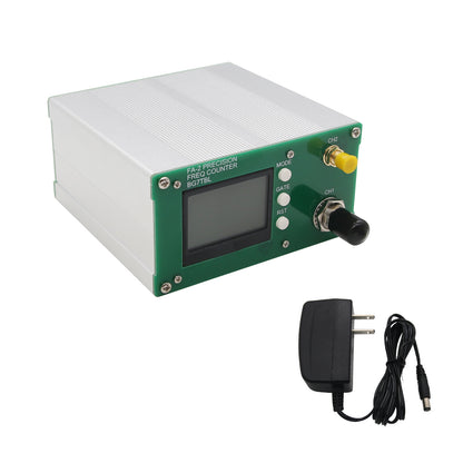 FA-2 1Hz-6GHz Frequency Counter Kit Frequency Meter Statistical Function 11 bits/sec + Power Adapter