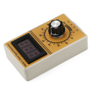 4-20mA Signal Generator Adjustable Constant Current Source Digital Analog Generator + 12V Power Supply
