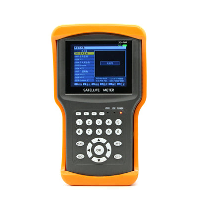 Digital Satellite Finder Meter CCTV Camera Monitor 3.5&quot; LCD for ChinaSat 9 &amp; 6 DVBS AVS+ XD-7100