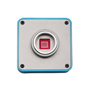 HY-1139su 34MP Industrial Microscope Camera 0.5X C-mount Lens 2K/1080P 60FPS for HDMI 1080P for USB