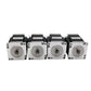 4pcs Nema 23 Stepper Motor 23HS8430 270oz.in 1.9NM Single Shaft 76mm 3A CNC Router Stepper Motor Kit