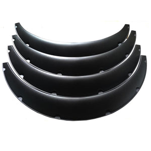 4pcs 3.5"/90mm Flexible Car Fender Universal Car Fender Flares Extra Wide Body Wheel Arches
