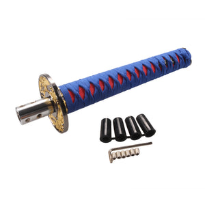 26cm Samurai Sword Shift Knob Universal Long Shift Knob Aluminum Alloy Fit for Most Cars