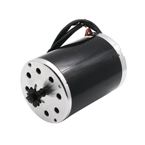 MY1020 1000W 48V DC Electric Scooter Motor with #25 Sprocket for eATV eBike Scooter