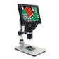 G1200 1200X 12MP 1080FHD Digital Microscope Camera Standard Version Plug-in Type with 7&quot; LCD Display