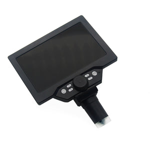 G1200 1200X 12MP 1080FHD Digital Microscope Camera Standard Version Plug-in Type with 7&quot; LCD Display