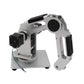 3-Axis Mechanical Robot Arm 3-DOF Robotic Arm + 3pcs 42 Gear Motors Aluminum Alloy 6061 Silver