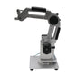 3-Axis Mechanical Robot Arm 3-DOF Robotic Arm + 3pcs 42 Gear Motors Aluminum Alloy 6061 Silver