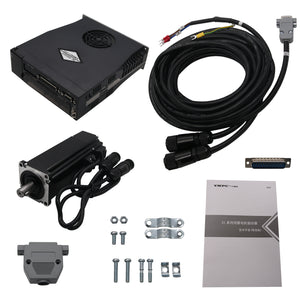 600W 3000RPM AC Servo Motor Driver Kit 220V High-Speed Motor Set