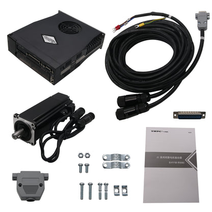 600W 3000RPM AC Servo Motor Driver Kit 220V High-Speed Motor Set