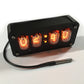 IN-12 Nixie Clock 4-Digit Nixie Tube Clock Time Date Temperature Auto Switching Finished