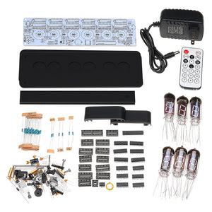 VFD Tube Clock VFD Clock Kit 6-Digit Vacuum Fluorescent Display Clock DIY Kit IV11 NB-11 Unifinished