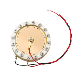 34mm Capsule Large Diaphragm Condenser Mic Capsule Double Sided Gold-Plated for Recording Studio Mic