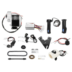 350W 36V Electric Bike Conversion Kit Scooter Motor Controller Kit for 22-28" Ordinary Bikes