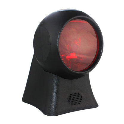 Orbit Barcode Scanner Handsfree 1D Barcode Scanner Wired 20 Laser Lines 1500 Lines/s w/ 2M USB Cable