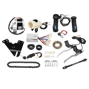 24V 250W Electric Bike Conversion Kit Scooter Motor Controller Kit for 22-28" Ordinary Bike