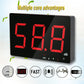 Sound Level Meter Wall Mounted Noise Level Meter 30-130dB 9.6&quot; LED Data Storage Transmission SW-525B