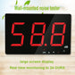 Sound Level Meter Wall Mounted Noise Level Meter 30-130dB 9.6&quot; LED Data Storage Transmission SW-525B