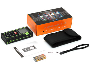 60M/197FT Laser Distance Meter Digital Laser Rangefinder Diastimeter Tool T60