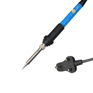 71pcs Wood Burning Pen Kit w/ Tips Soldering Iron Drawing Templates 18 Colored Pencils UK Plug