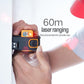 2-In-1 Laser Distance Meter 60m Laser Tape Measure Laser Range Finder Self-Locking SW-TM60