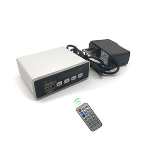 Bluetooth MP3 Decoder Board w/ Color Display Finished Silver + 12V Power Cord + Remote Control