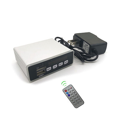 Bluetooth MP3 Decoder Board w/ Color Display Finished Silver + 12V Power Cord + Remote Control