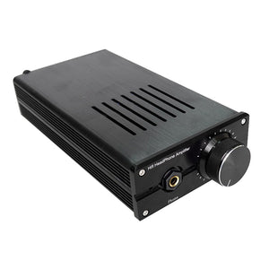 Pure Class A Headphone Amplifier HiFi Headphone Amplifier LA5SE MOS-FET with Black Panel