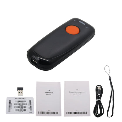 1D Barcode Scanner Wireless Bluetooth Paper Barcode Scanner For iOS Android Windows Laser Version