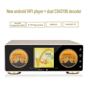 HiFi Player USB Decoder w/8&quot; Touch Screen APP For Android Cellphone MX-1A 64G with Decoder