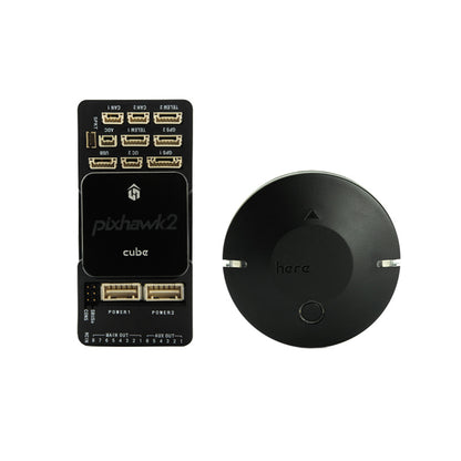 Cube Pixhawk2 Autopilot Flight Controller Open Source + Here2 GPS For Fixed-Wing Drone Multi-rotors