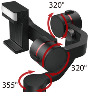 AFI V5 3-Axis Handheld Gimbal Stabilizer for Cellphones iPhone Samsung Gopro Action Camera