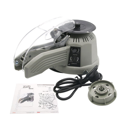 ZCUT-2 Automatic Tape Dispenser Adhesive Tape Cutter Packaging Machine 3-22mm Width 110V