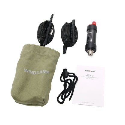 7-30MHz HF Horizontal Dipole Antenna Ant for Ham Radio + Waterproof Balun