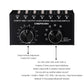 Lossless Audio Input Signal Selector Audio Input Switch 6 IN &amp; 1 OUT Adjustable Output Volume 3.5mm Ports
