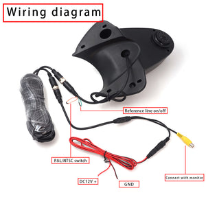 Third Brake Light Camera Car Rear View Backup Camera PAL/NSTC Switchable Function For Mini Bus