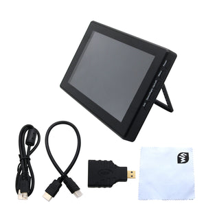 7&quot; HDMI LCD (H) Display Screen with Case 1024x600 IPS Capacitive Touch Screen LCD for Raspberry Pi BB