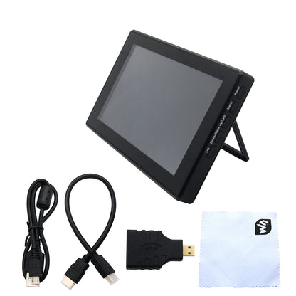 7&quot; HDMI LCD (H) Display Screen with Case 1024x600 IPS Capacitive Touch Screen LCD for Raspberry Pi BB