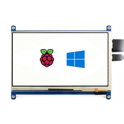 Capacitive Touch Screen 7 Inch IPS Display 1024x600 For Various Systems 7inch HDMI LCD (C)