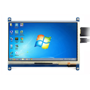 Capacitive Touch Screen 7 Inch IPS Display 1024x600 For Various Systems 7inch HDMI LCD (C)