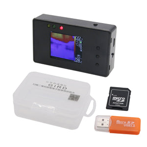 AMG8833 8x8 Infrared Thermal Imager Thermal Sensor Module 0-127℃ w/ 4G TF Card 1.6&quot; Screen Finished
