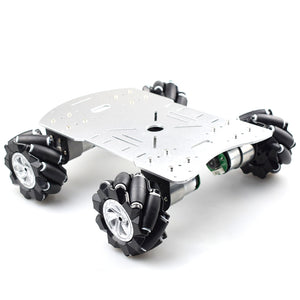 4WD 60mm Mecanum Wheel Robot Car Chassis Kit Suspension Car Platform for Arduino Raspberry Pi DIY