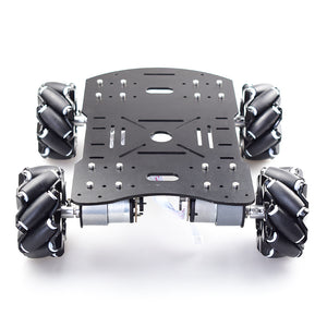 4WD 60mm Mecanum Wheel Robot Car Chassis Kit Suspension Car Platform for Arduino Raspberry Pi DIY