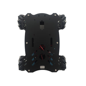 4WD Smart Car Chassis Mecanum Wheel Chassis Unfinished + Wireless Controller (No Ultrasonic Module)