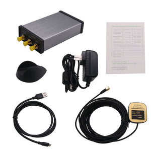 GPS Disciplined Clock GPS Disciplined Oscillator Frequency Standard for GPS BD Square Wave Silver