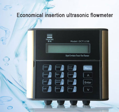 Insertion Type Ultrasonic Flow Meter 1000 m3/h 1.6MPa For Water Pipe DN50-1200MM