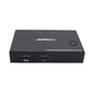 2 Port HDMI KVM Switch 2 IN 1 OUT For 4K*2K@30Hz AM-KM201 Version 2.0 Dark Gray