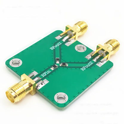 DC-5G RF Power Splitter RF Microwave Resistive Power Divider Splitter 1 to 2 Way