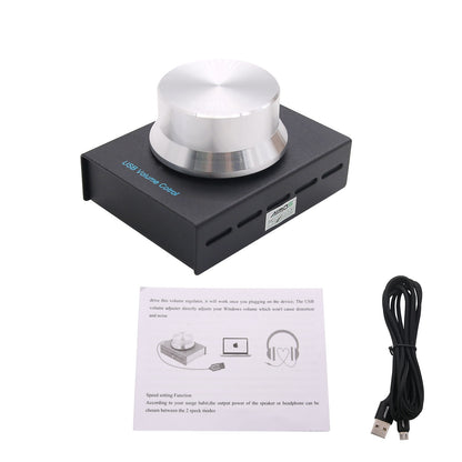 USB Volume Control Audio Volume Controller with One Key Mute Function For Win10/8/7/Vista/XP/Mac